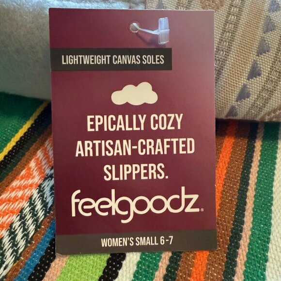 Feelgoodz Equinox Laidback women's slippers size small 6 - 7 NWT - Picture 6 of 6